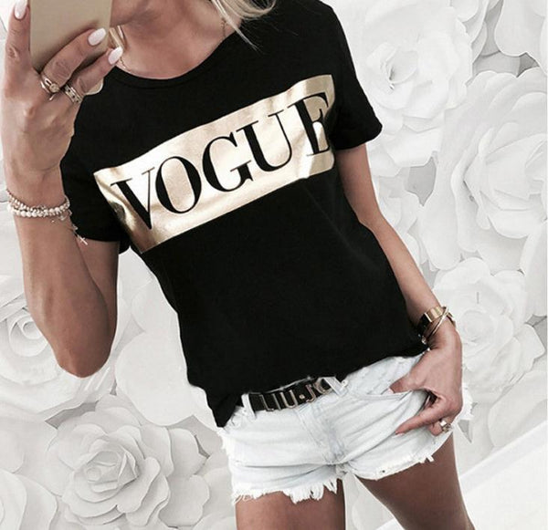 Golden Vogue Letter Print T Shirt Women Short Sleeve O Neck Loose Tshirt 2020 Summer Women Tee Shirt Tops Camisetas Mujer